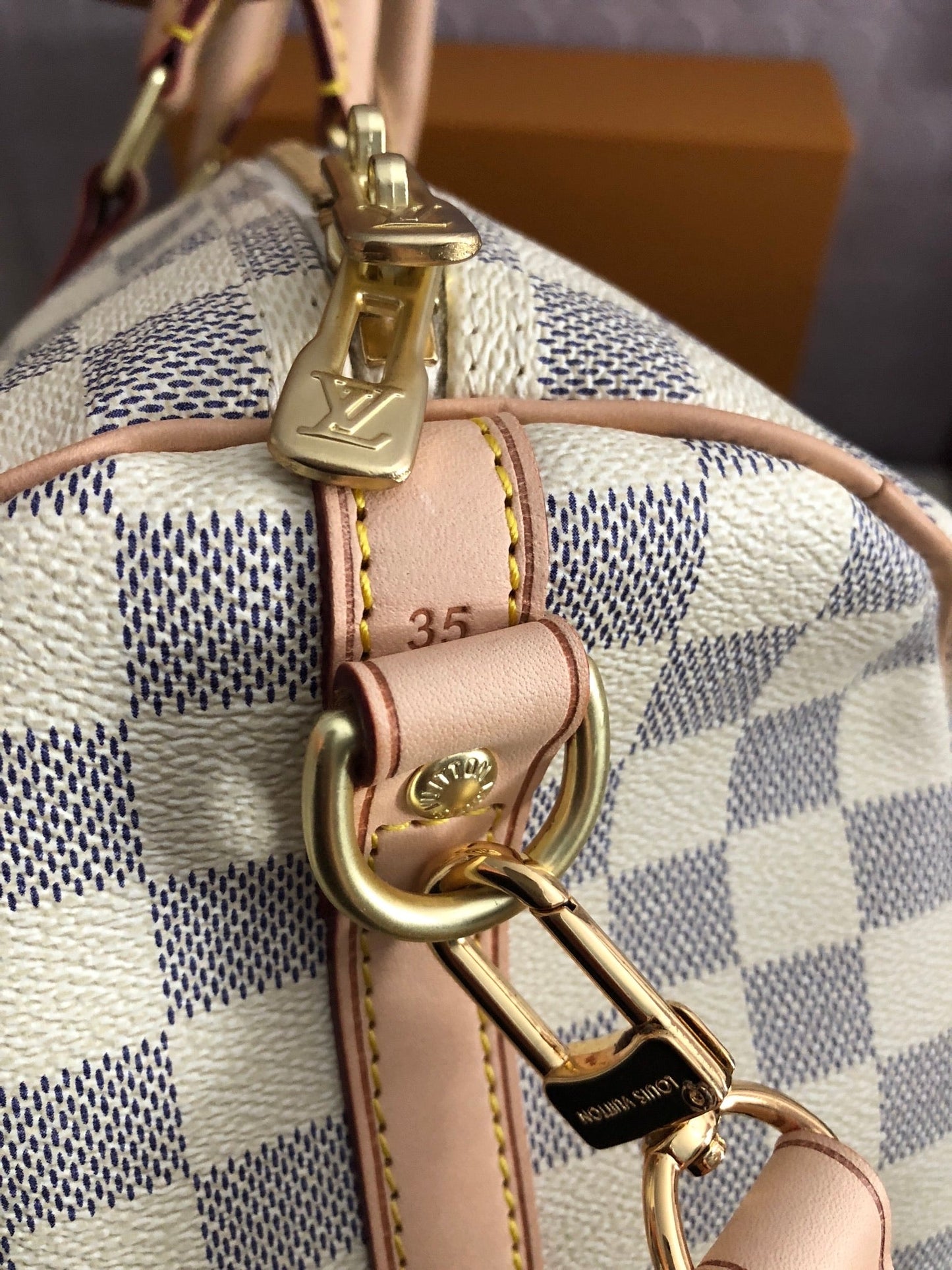 Speedy Damier Azur