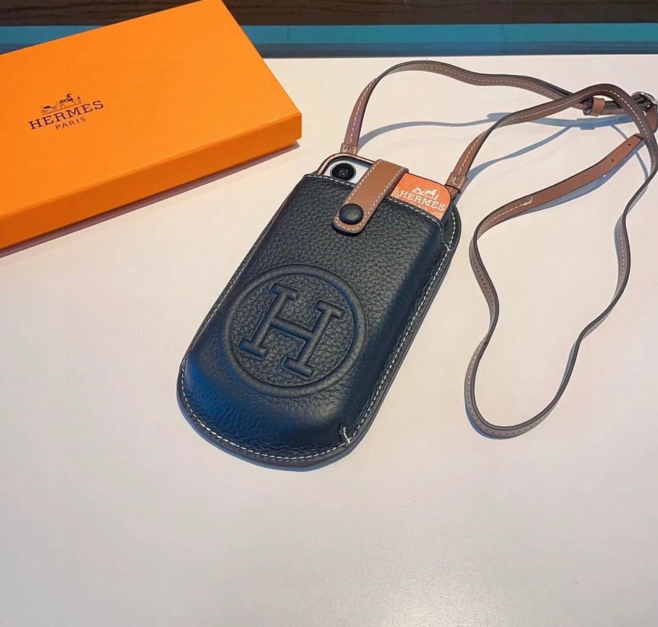 Leather Phone Pouch