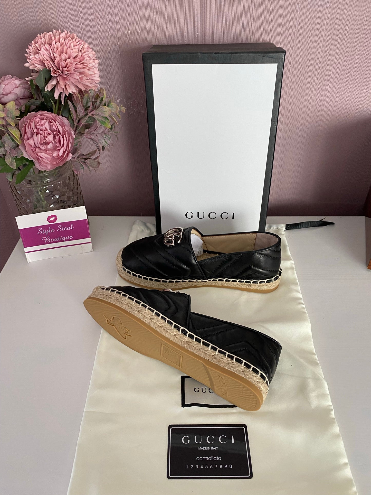 Matelasse Espadrilles
