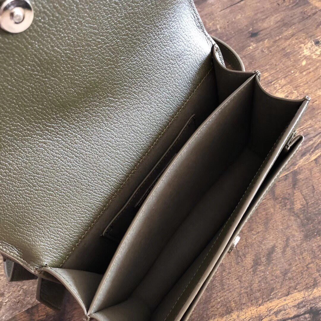 Sunset Grained Leather
