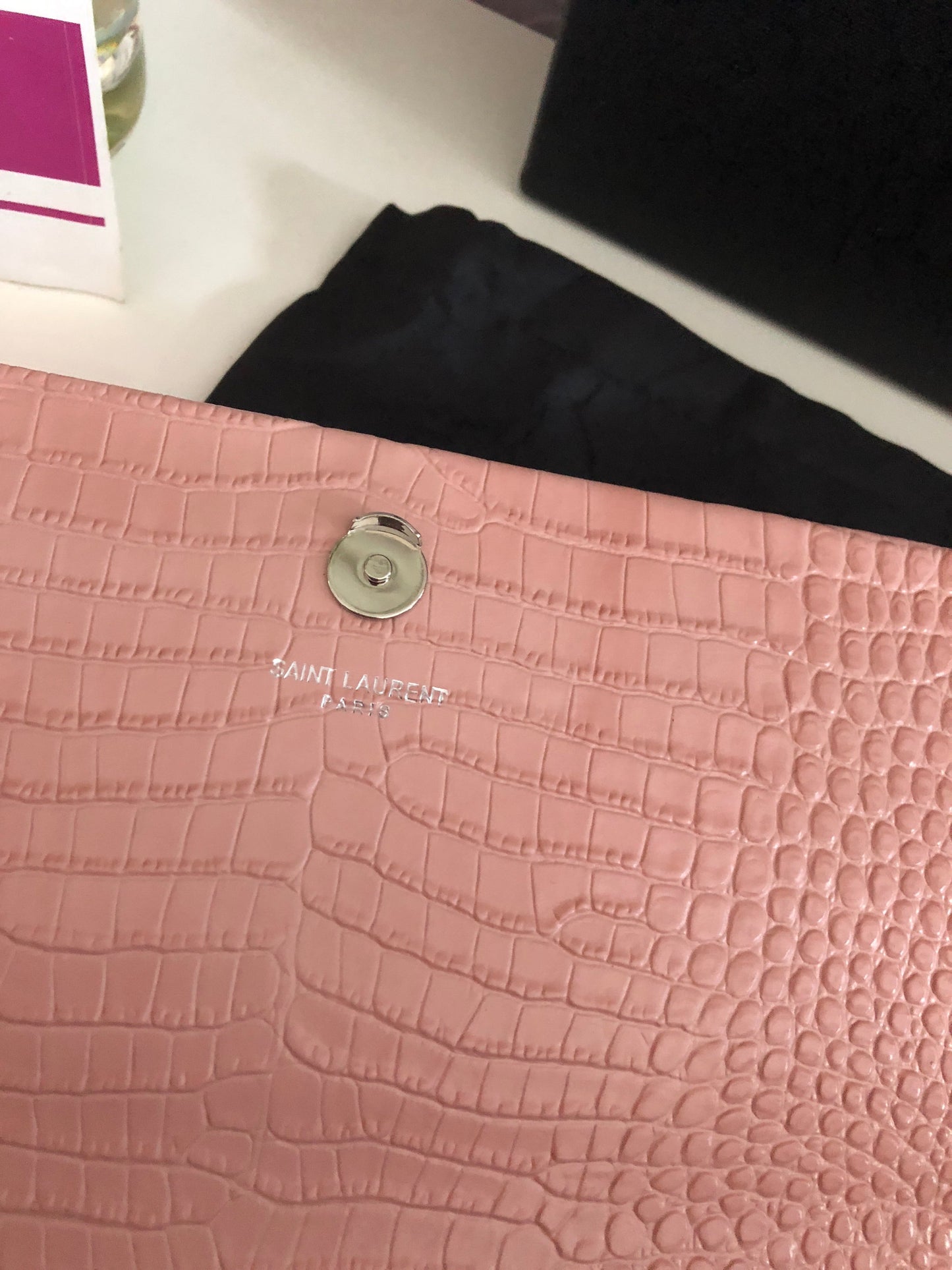 Kate Medium Embossed Tassel Bag