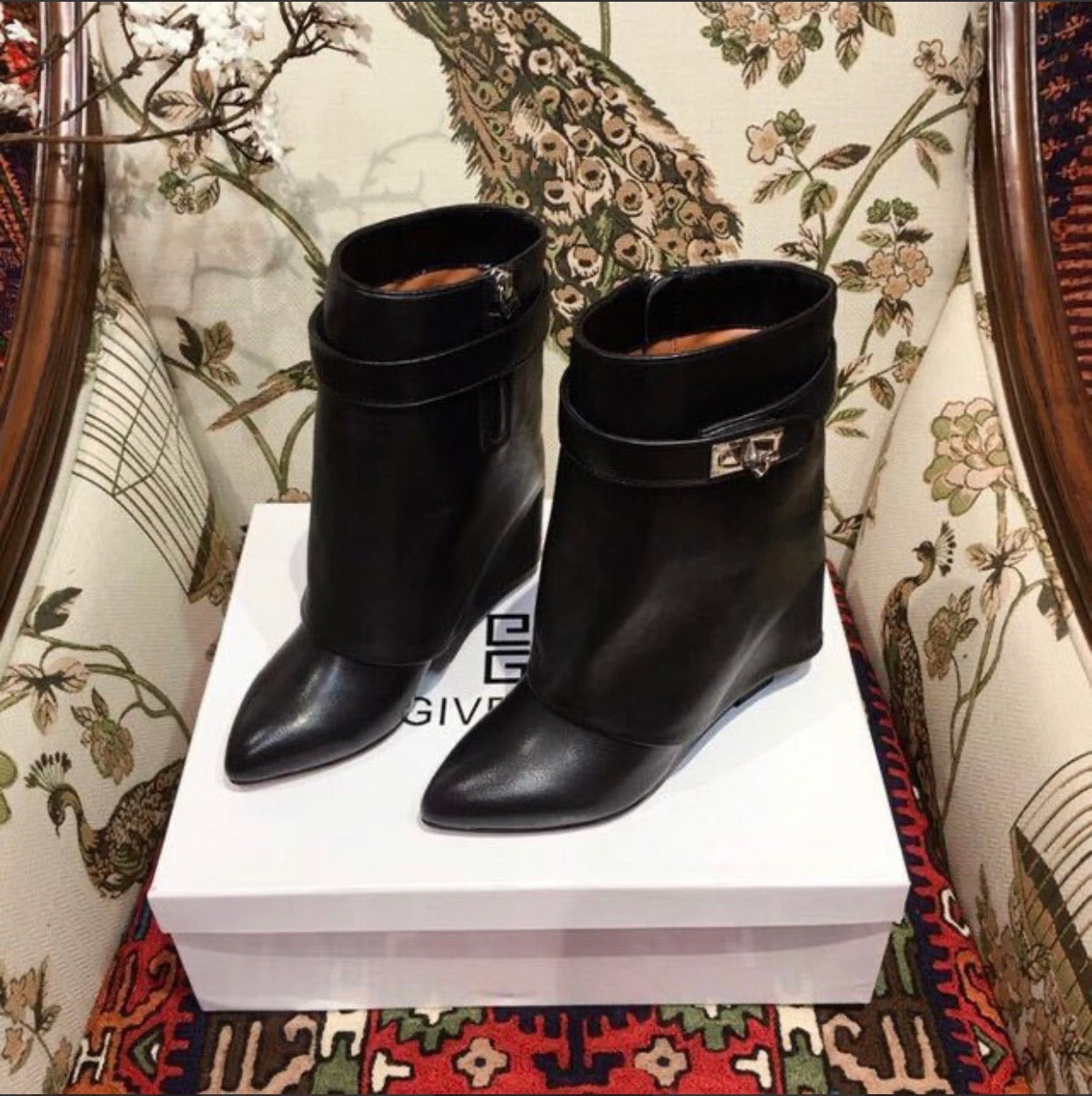 Shark Ankle Boots