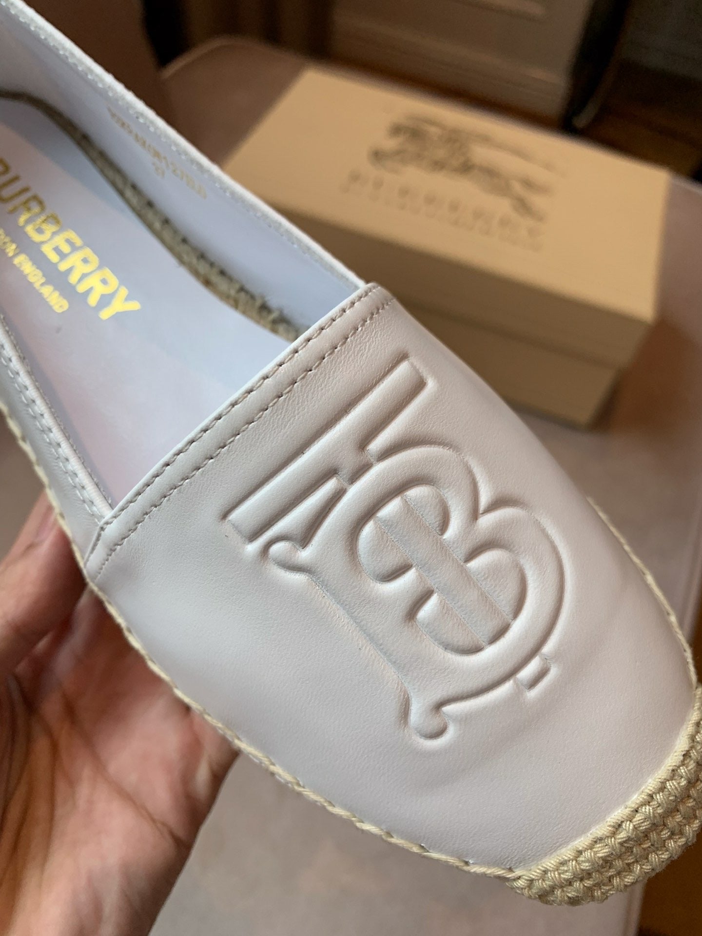 Leather Espadrilles