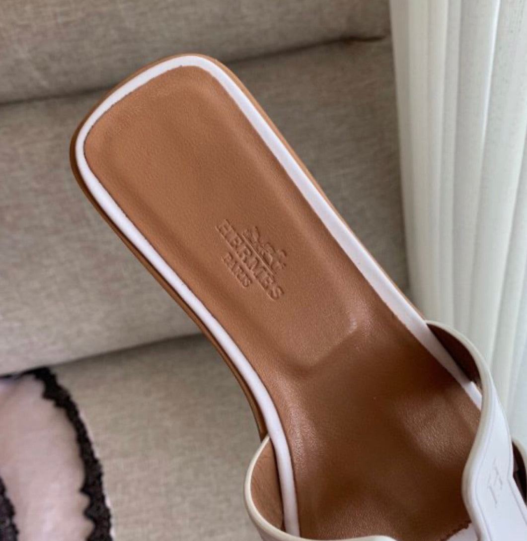 Embossed Oran Sandals