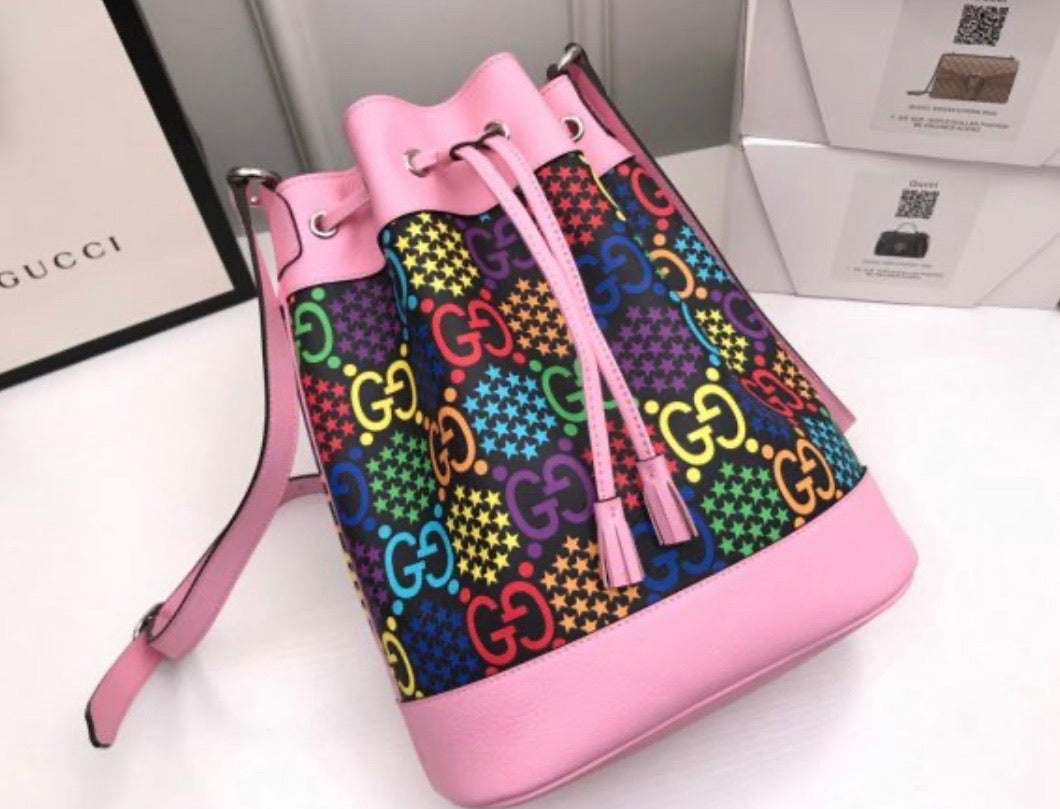 Psychedelic Bucket Bag