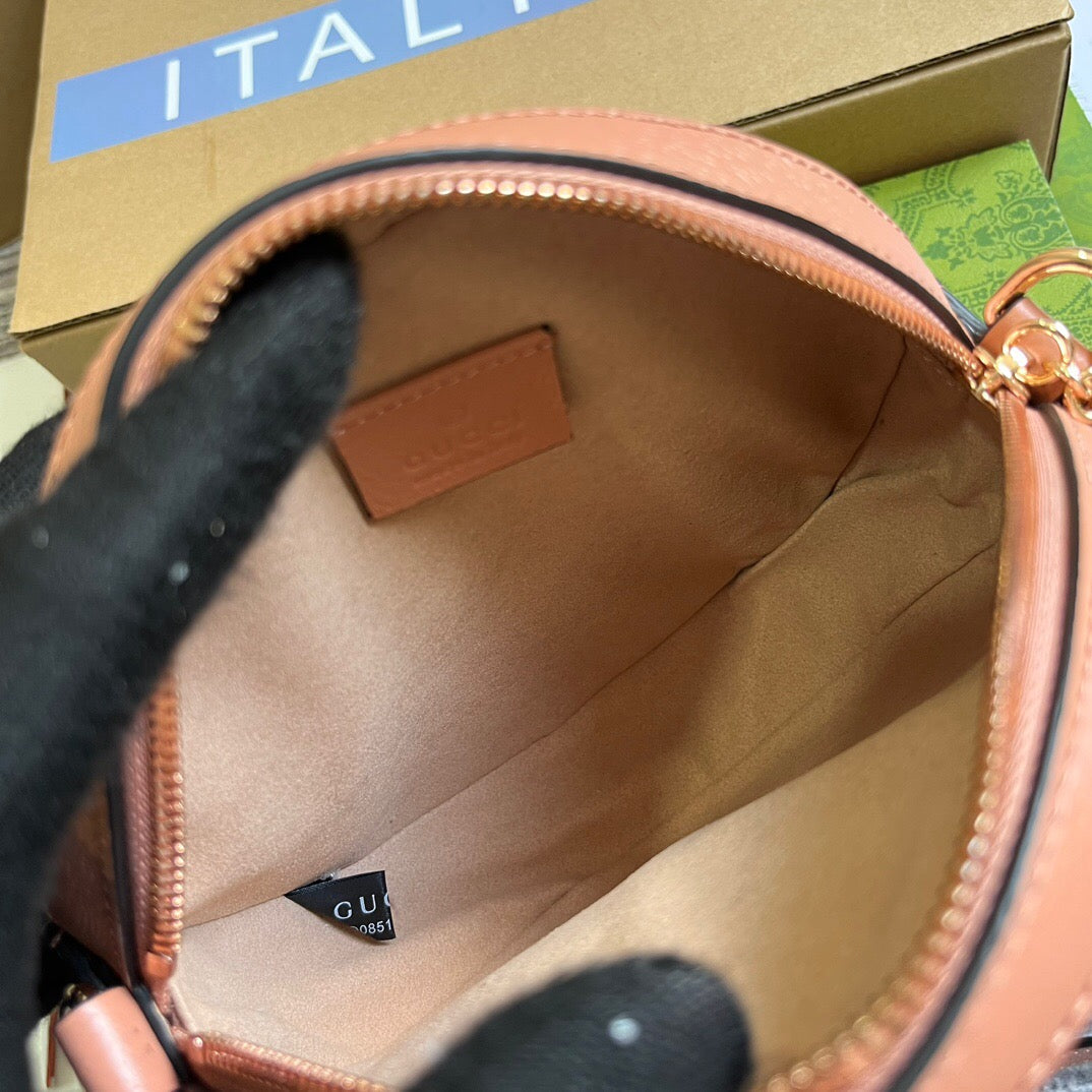 Ophidia Mini Round Bag