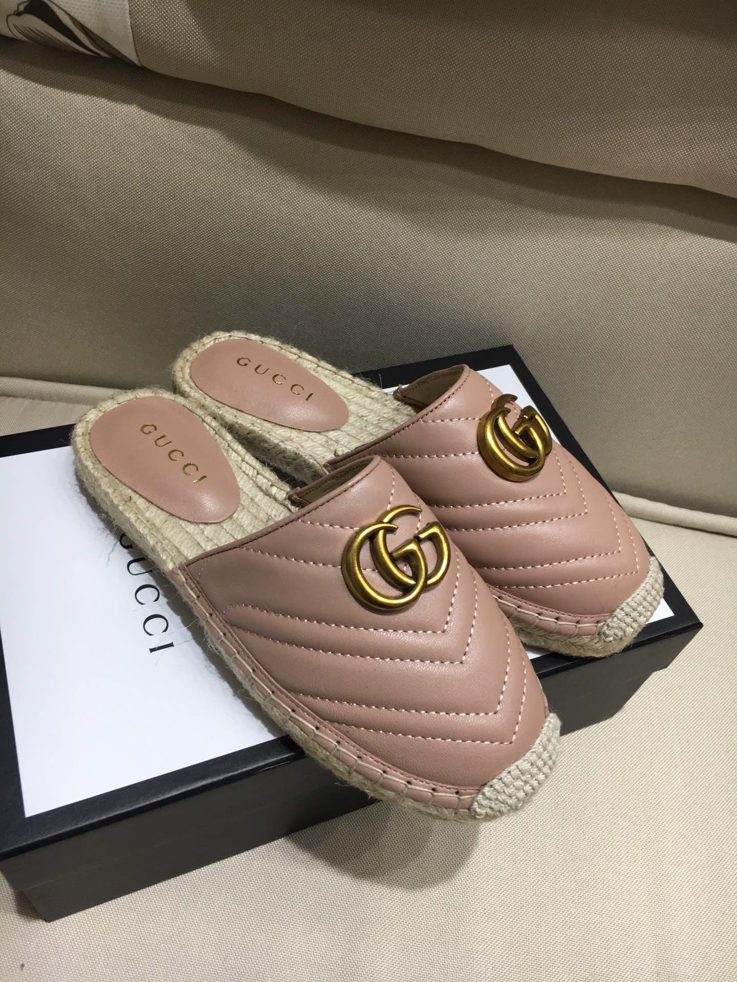 Leather Espadrilles