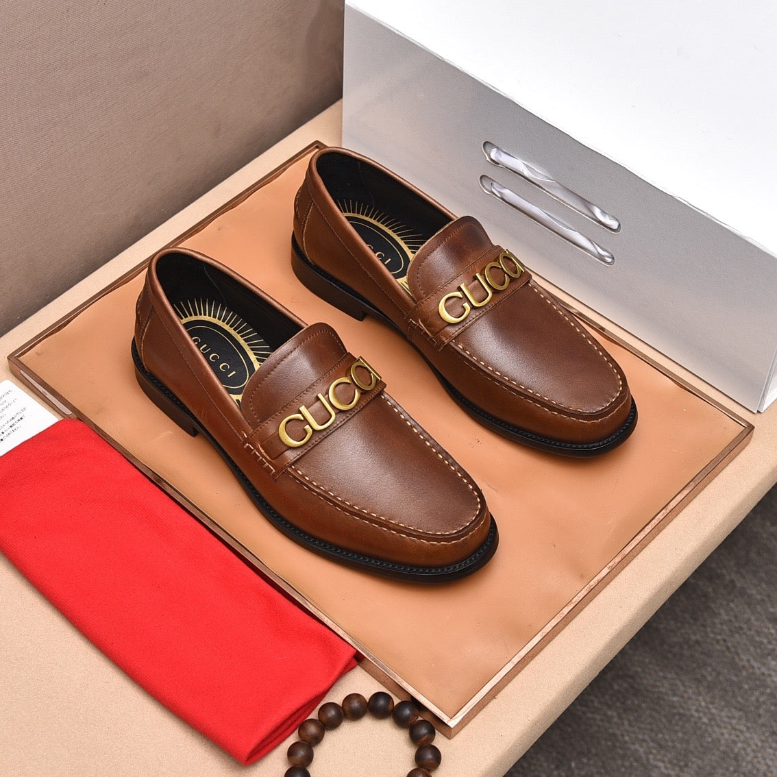 Leather Loafers