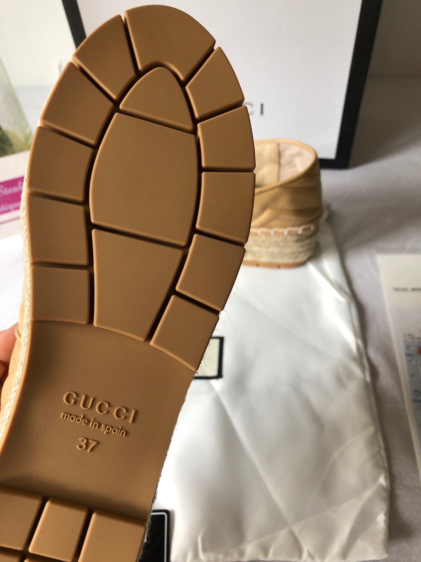 Leather Espadrilles