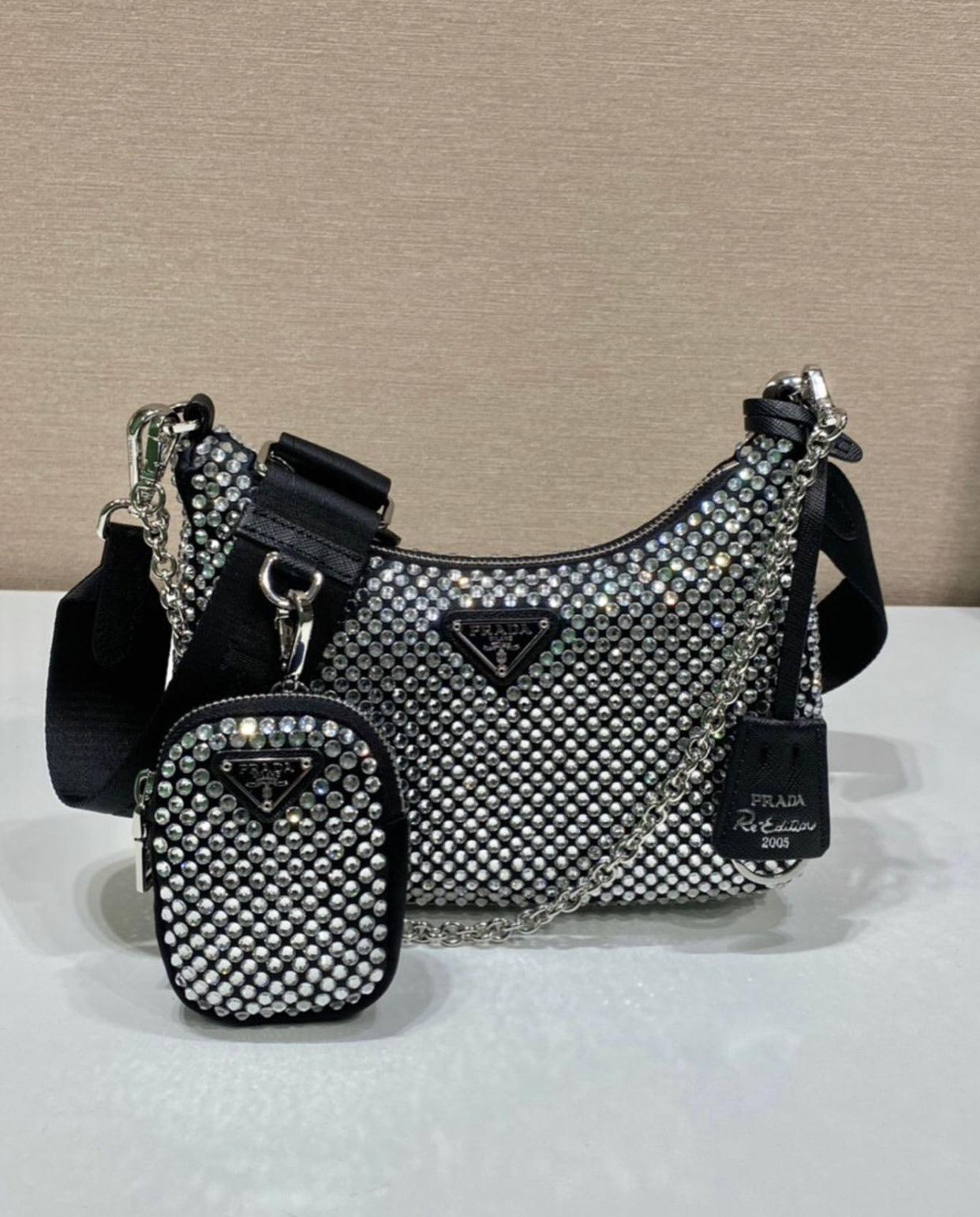 Crystal Re Edition Bag