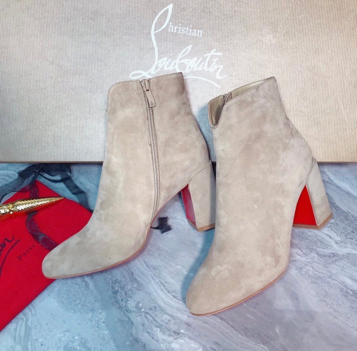 Suede Boots