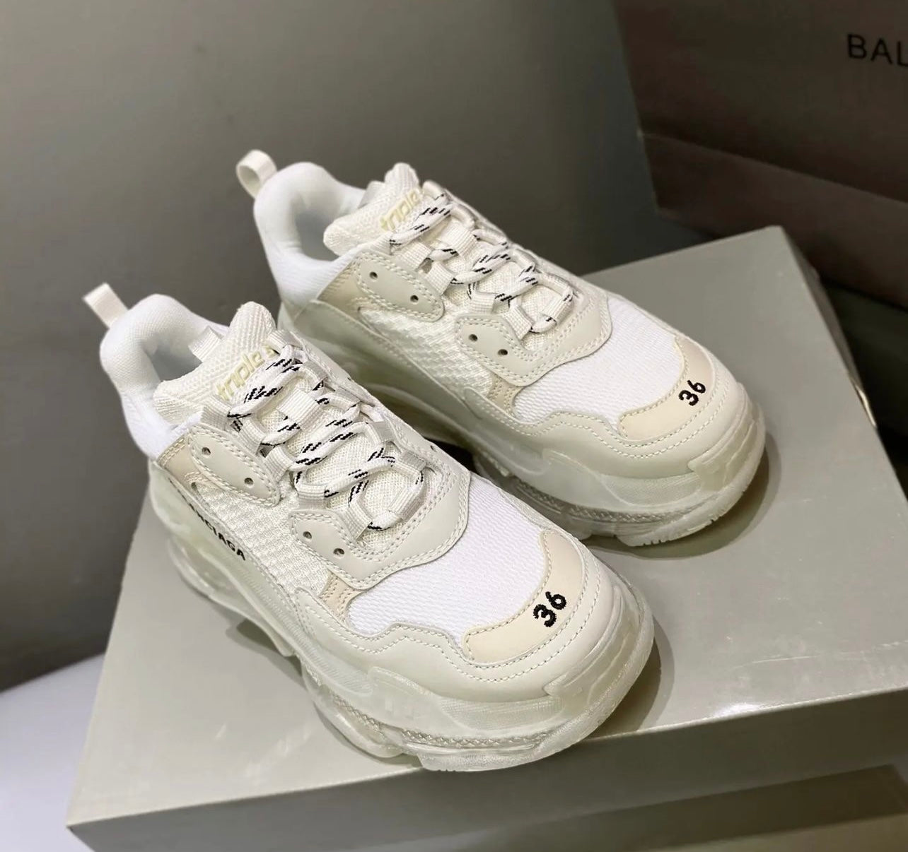 Triple S Clearsole Trainers