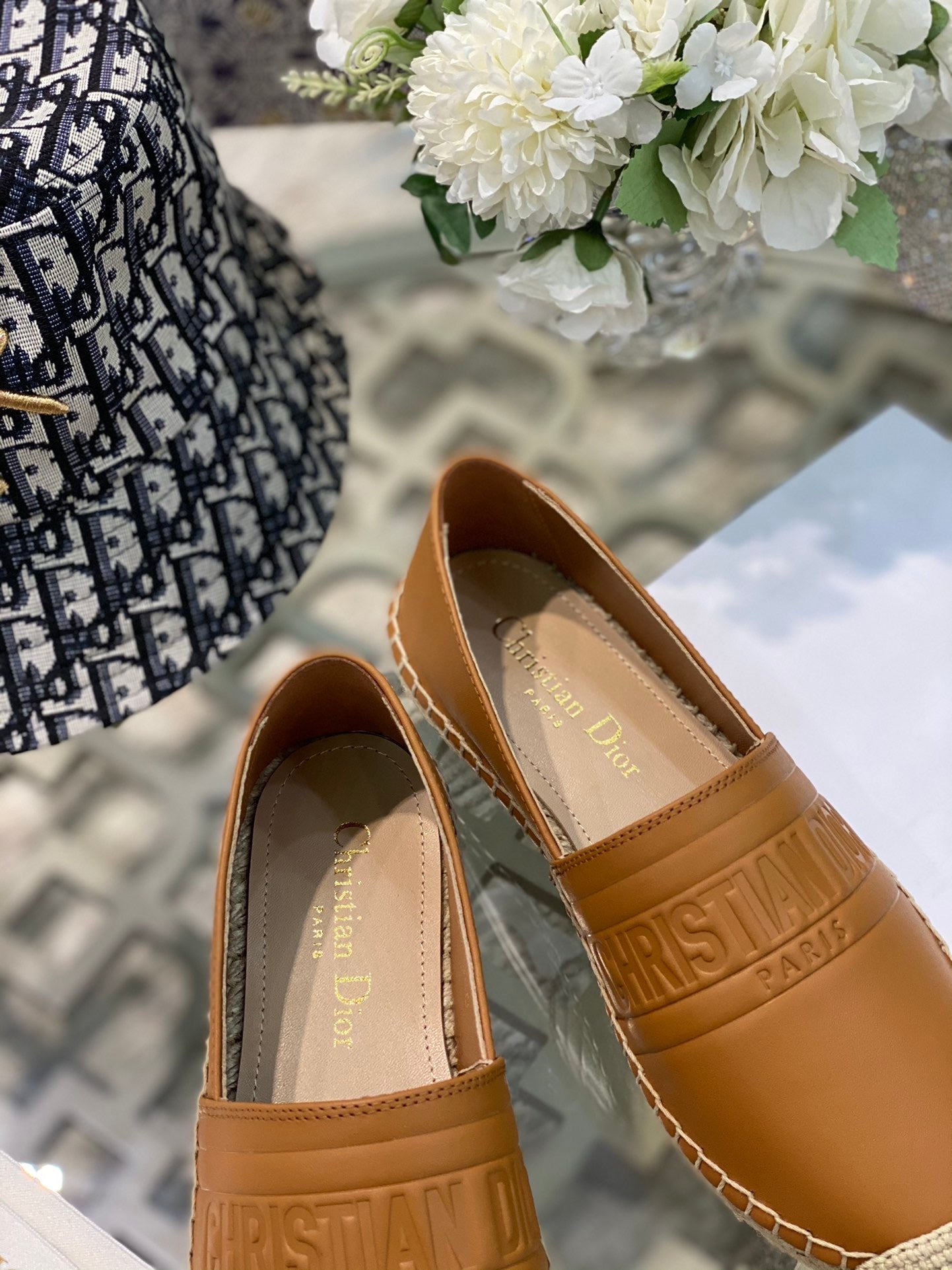 Leather Espadrilles