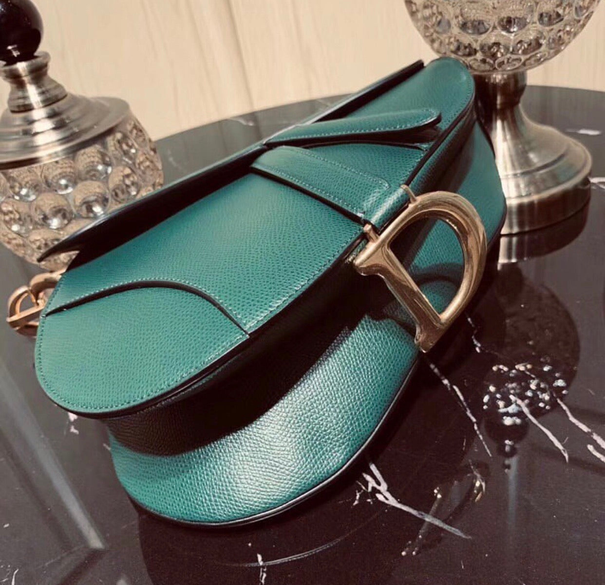 Saddle Bag Grained Leather