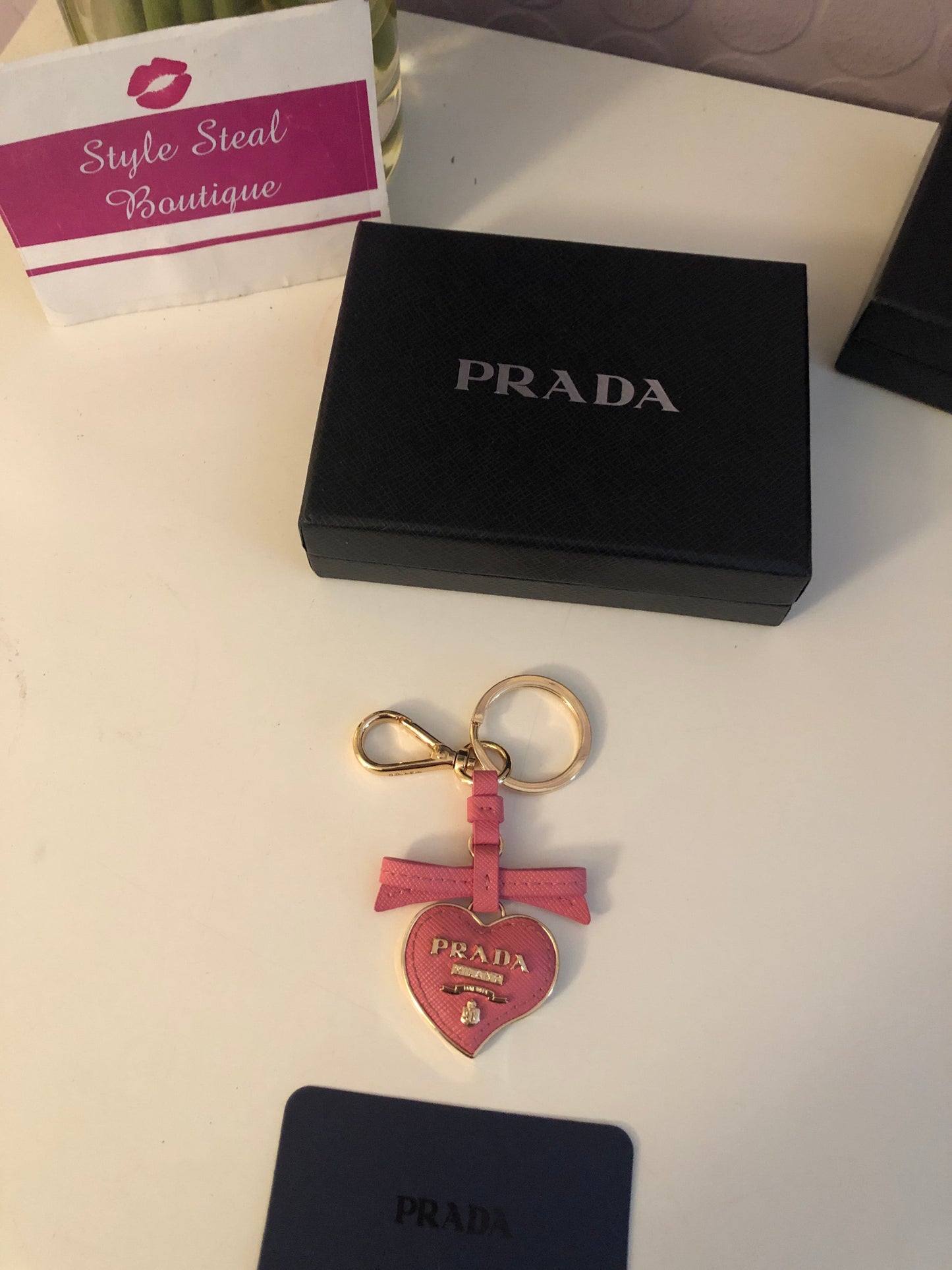 Heart Bag Charm/Keychain