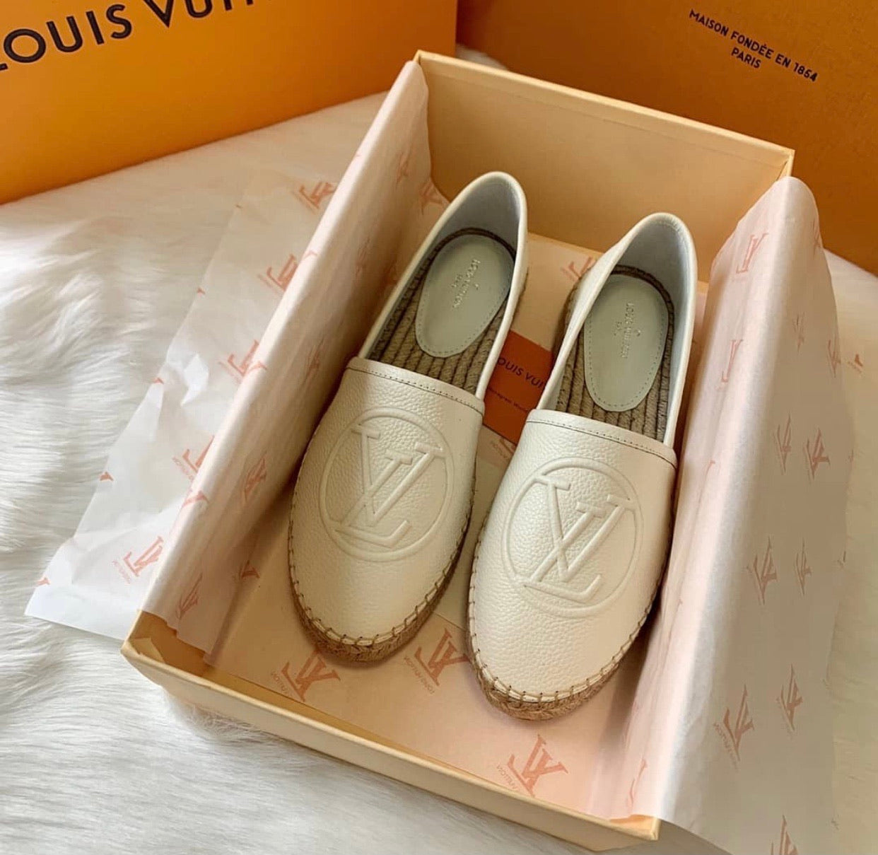 Leather Espadrilles
