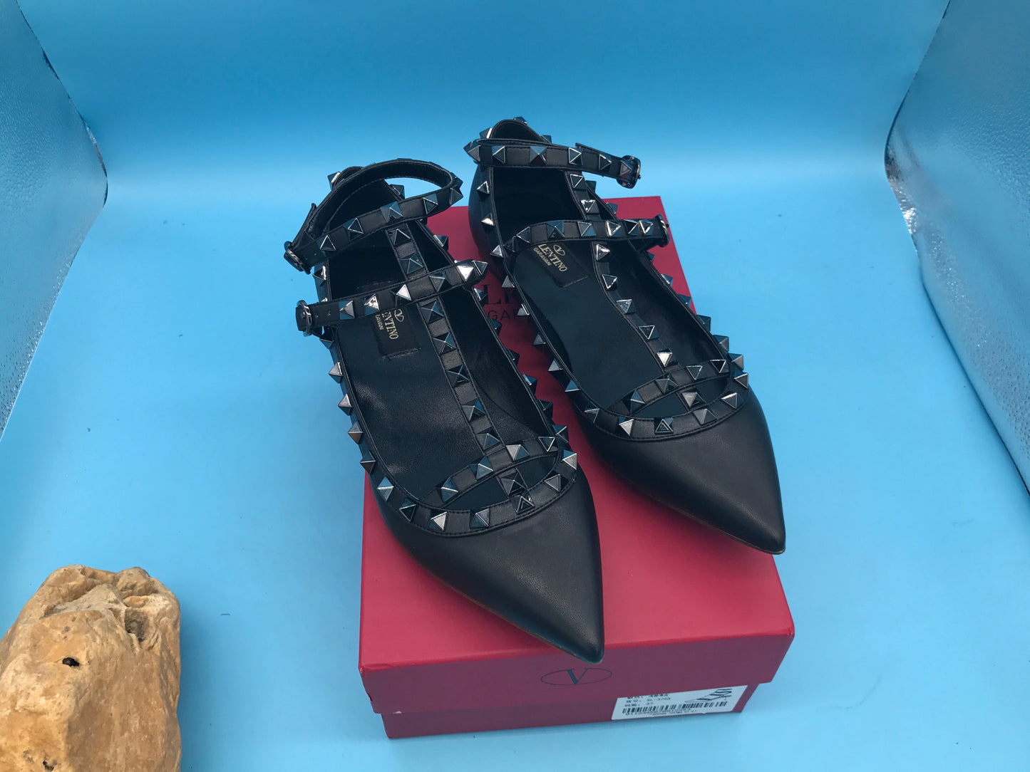 Rockstud Ballerina Flats