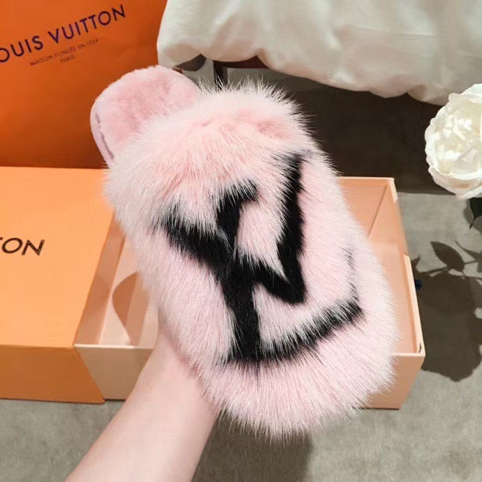 Homey Fur Slippers