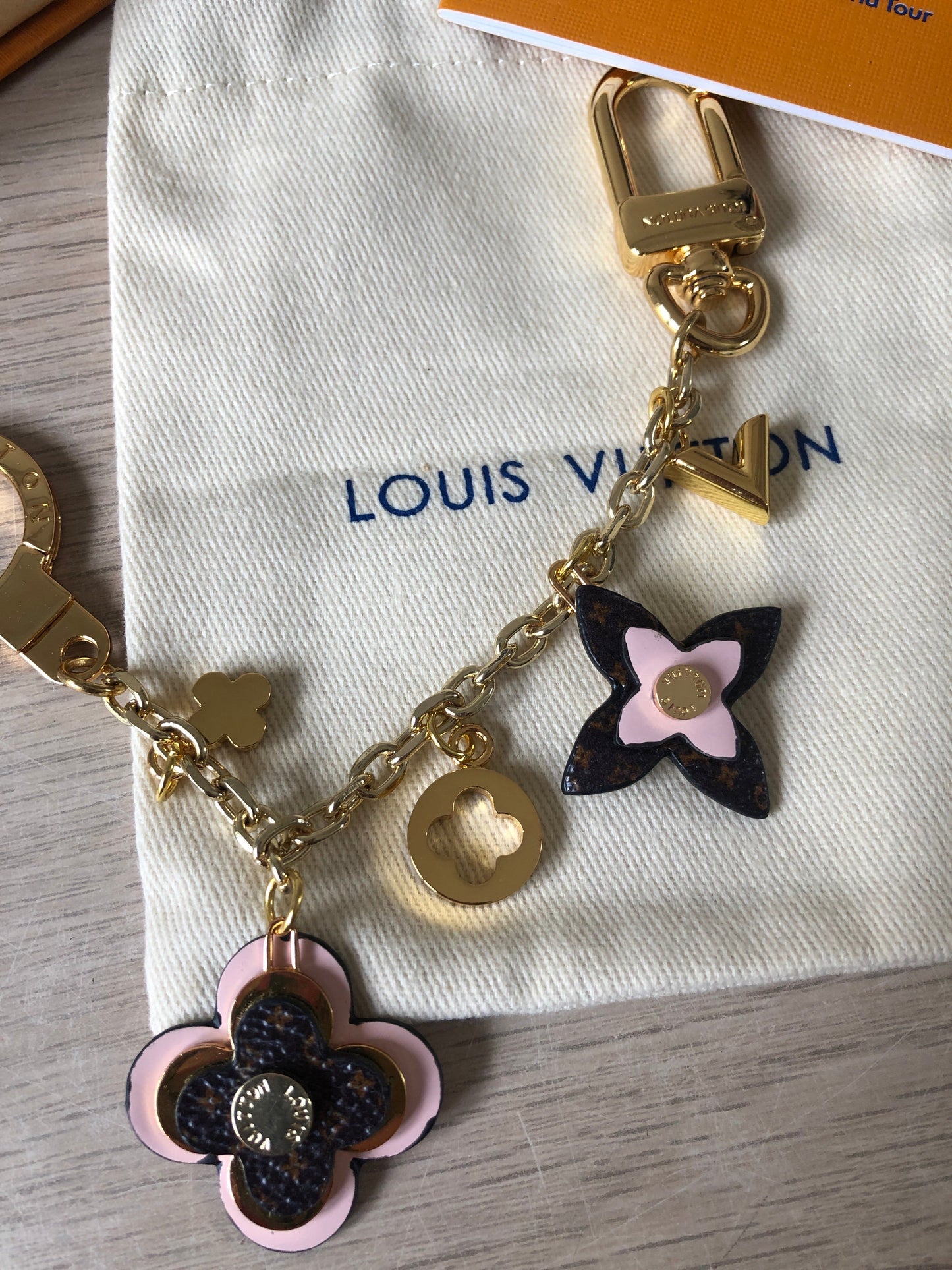Blooming Flowers Bag Chain