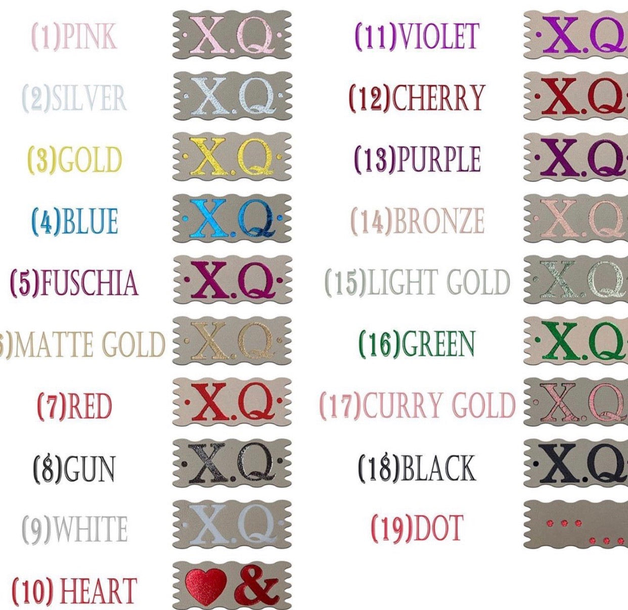 Personalised Luggage Tag