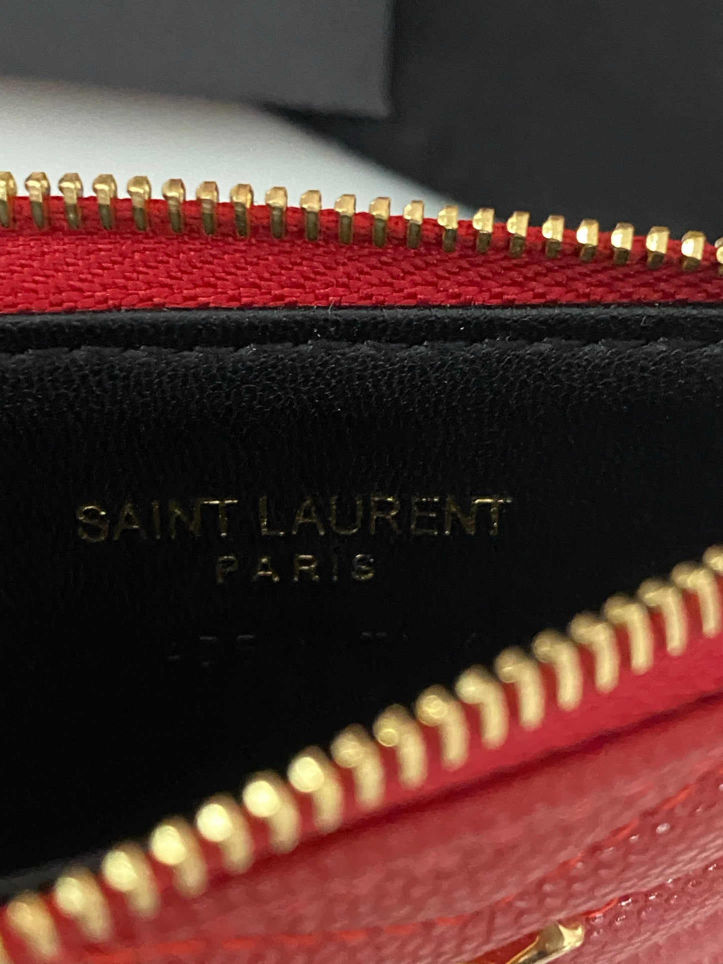 Monogram Zipped Card Holder