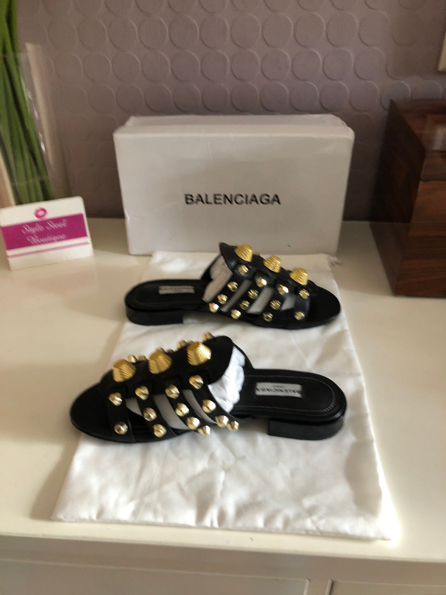 Stud Sandals