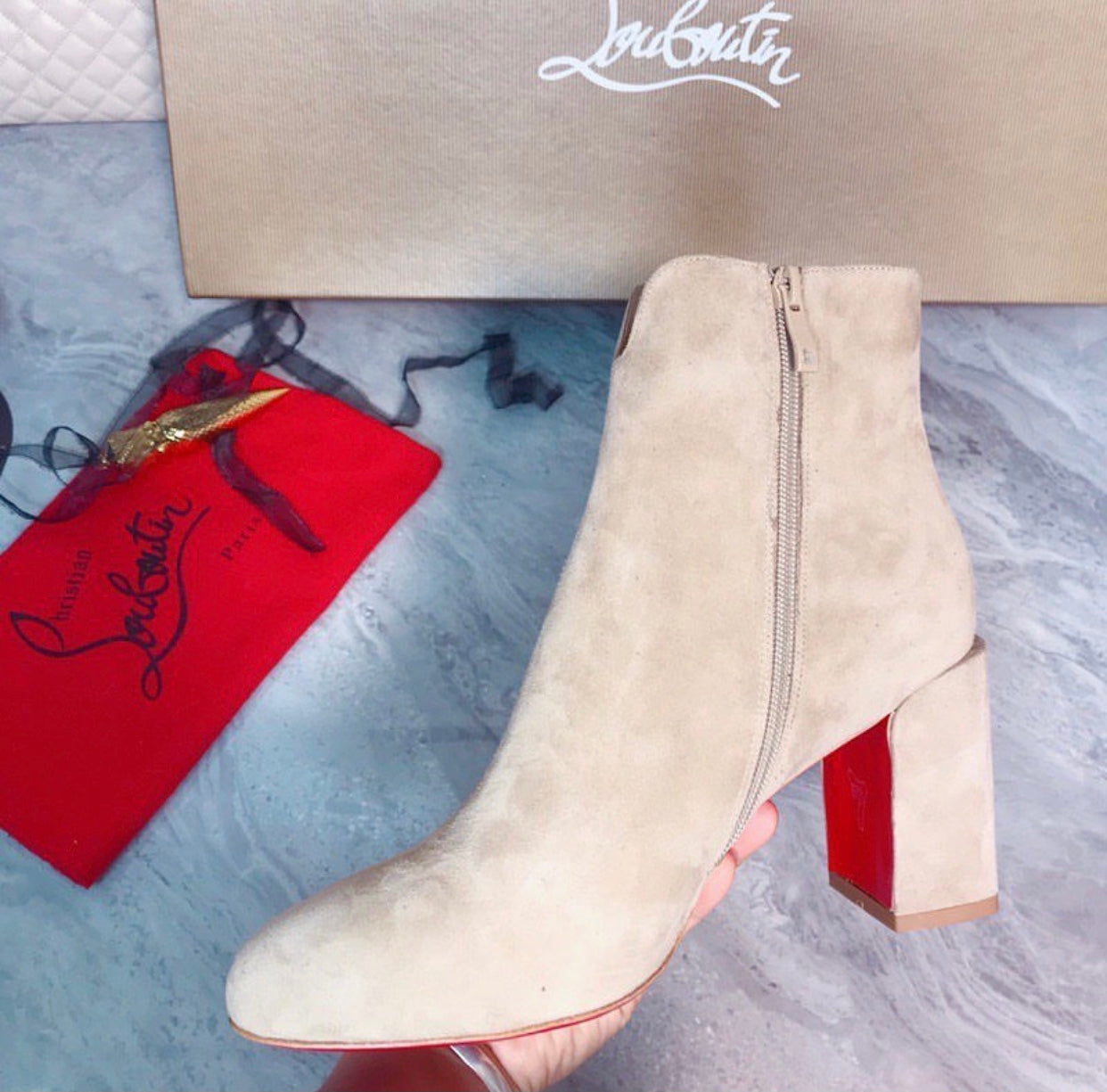 Suede Boots