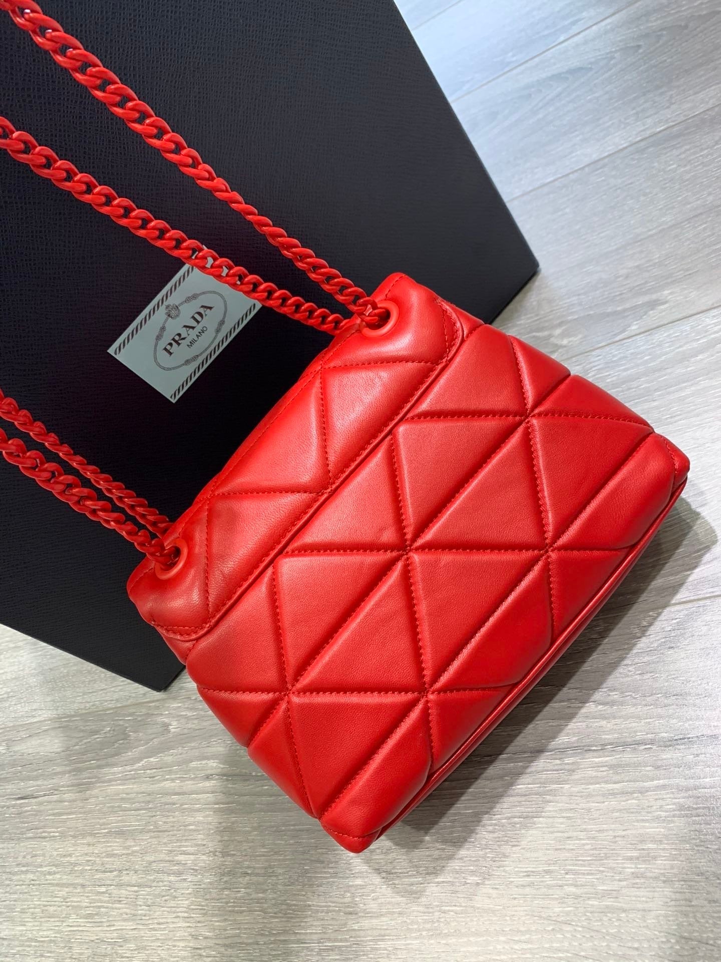 Spectrum Nappa Shoulder Bag