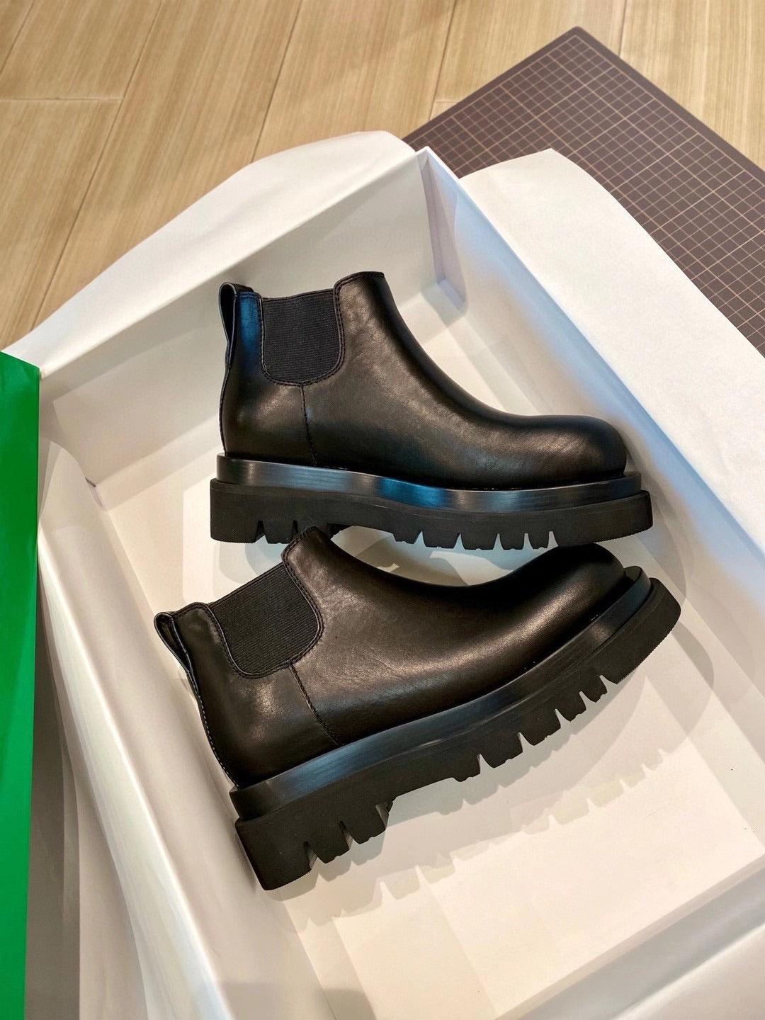 Tire Ankle Boots