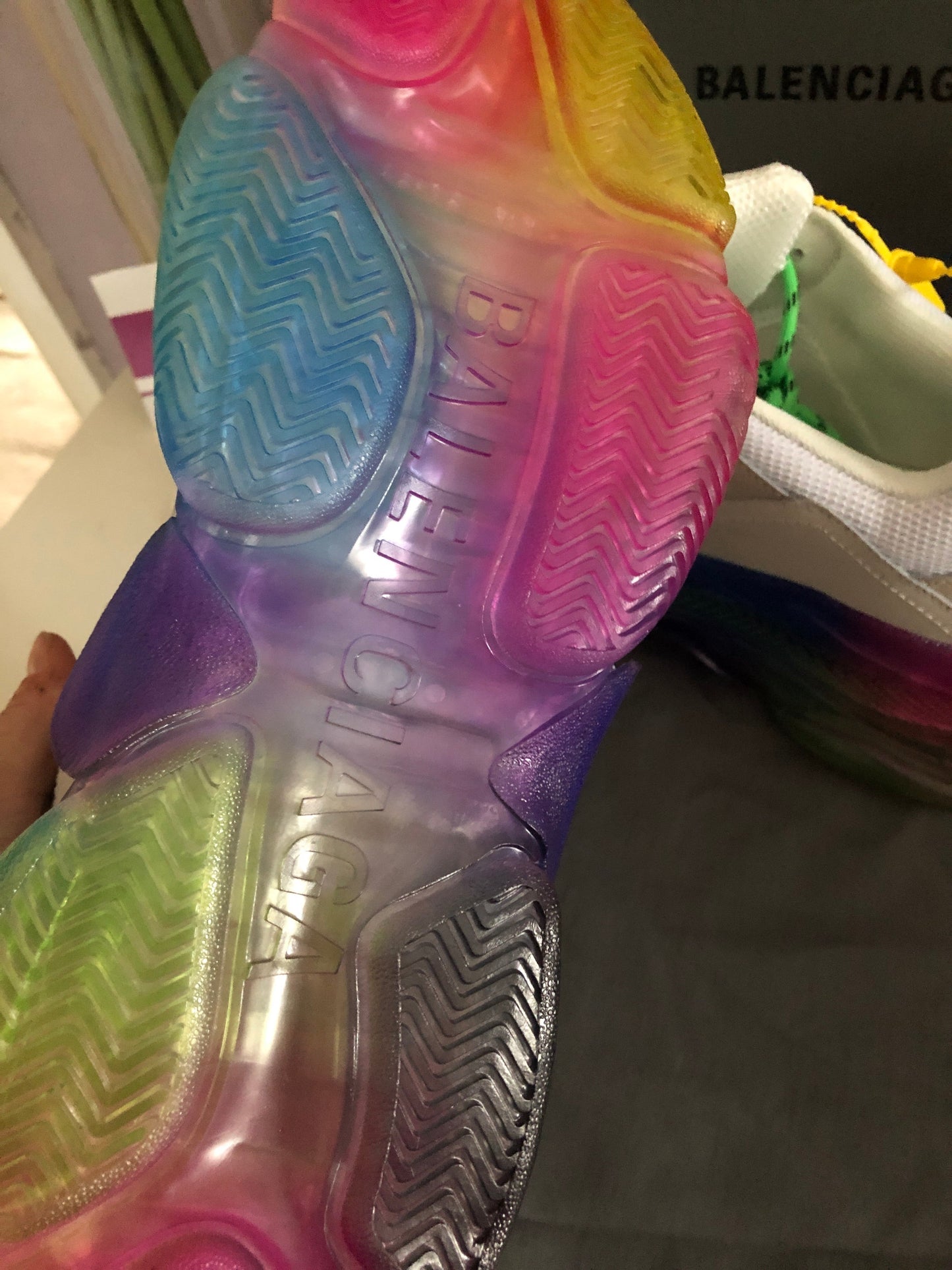 Triple S Clear Sole Colours