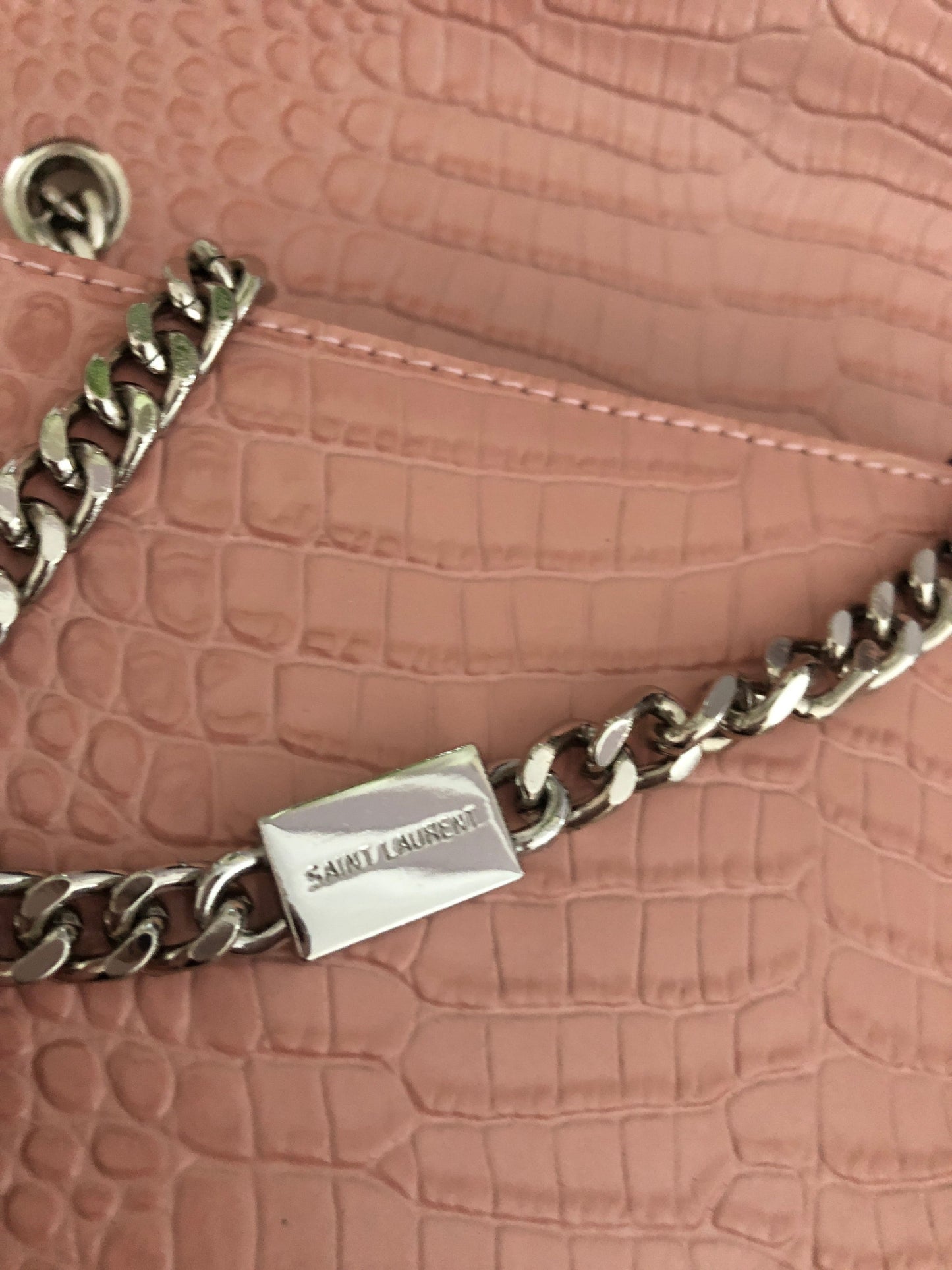 Kate Medium Embossed Tassel Bag