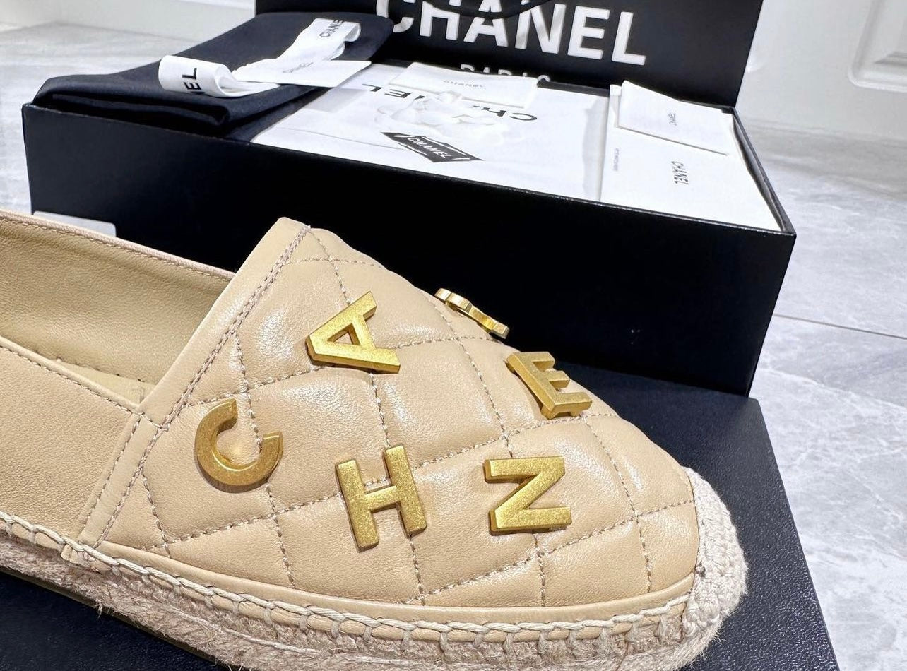 Leather Espadrilles