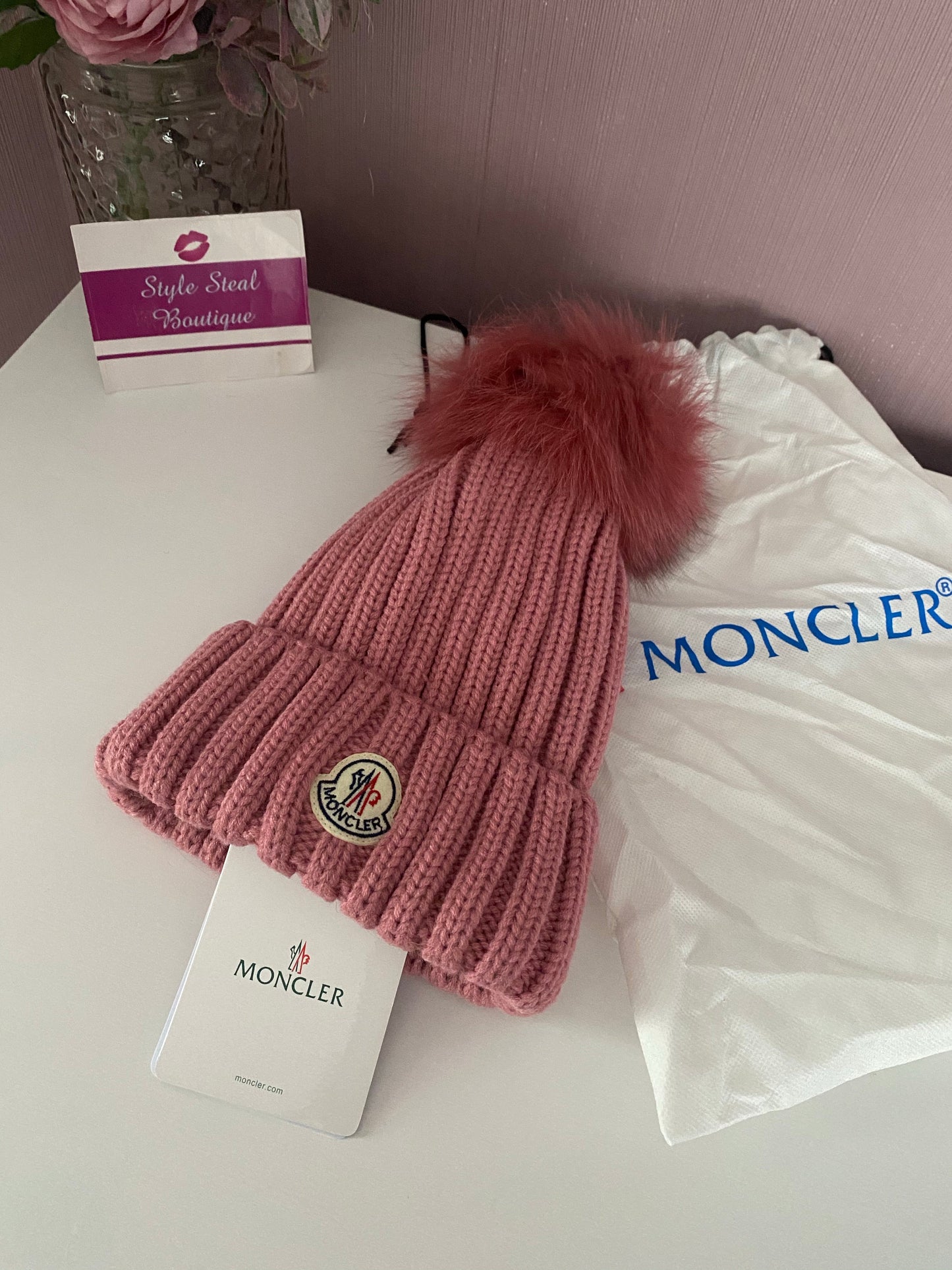 Fur Pom Hat