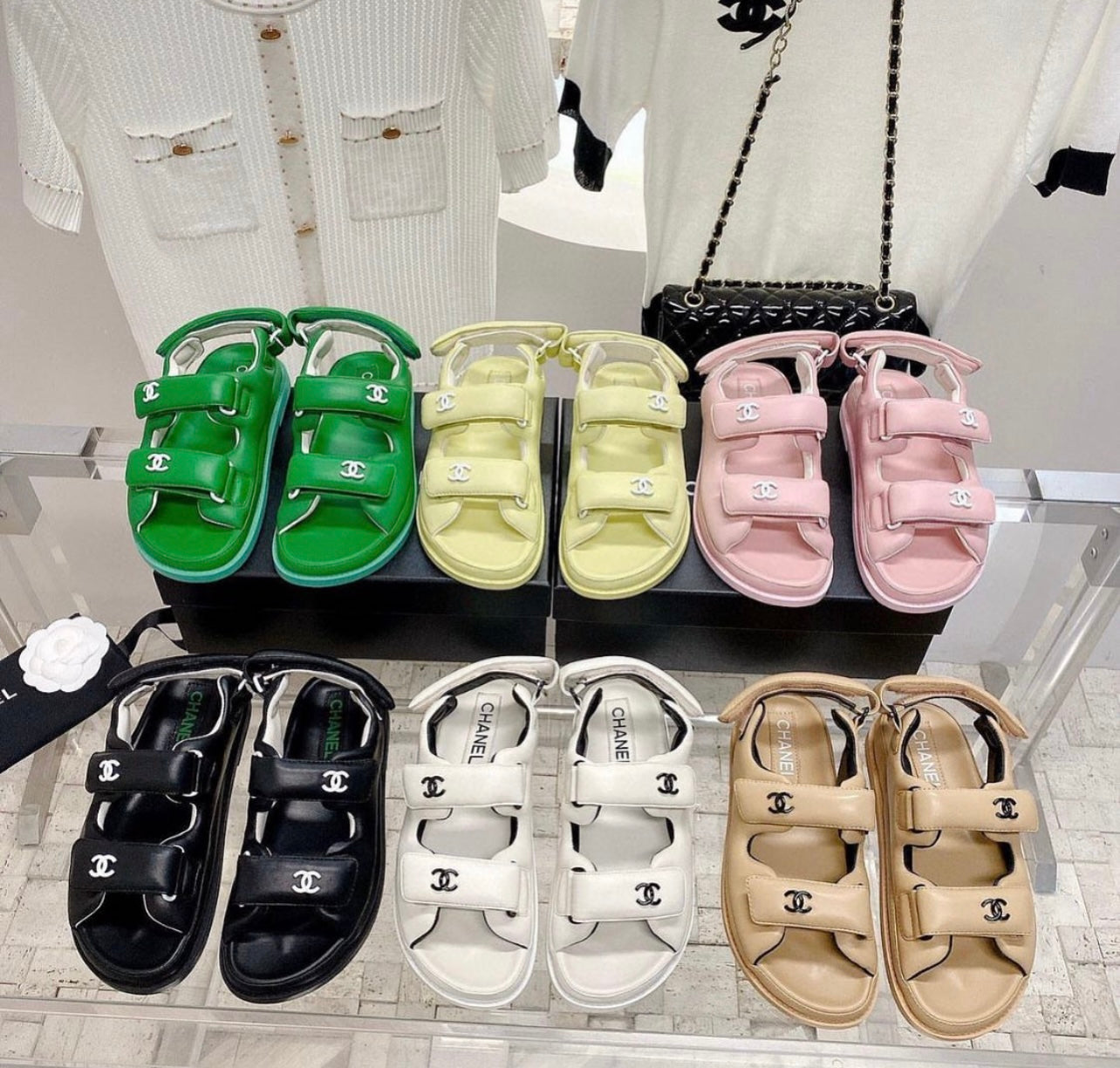 CC Leather Dad Sandals