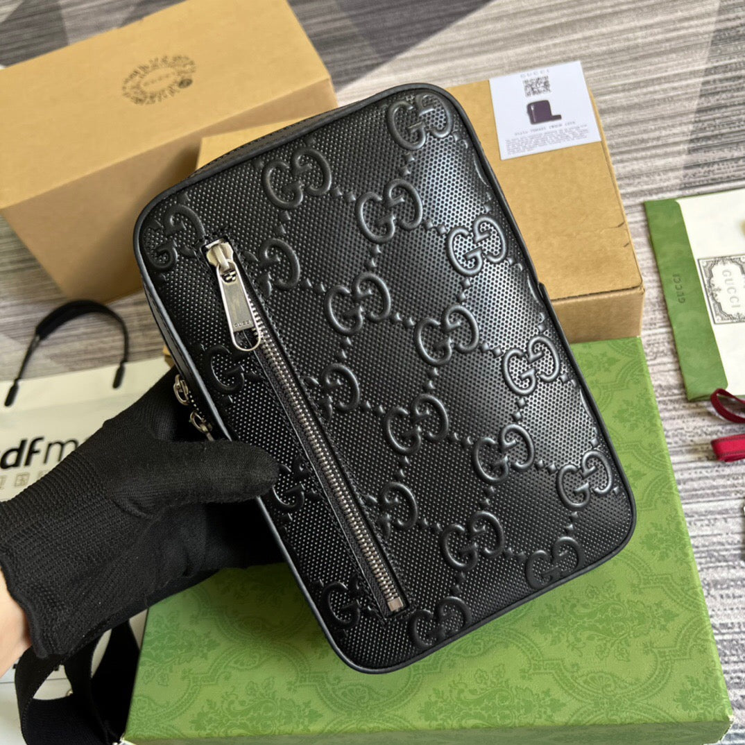 GG Embossed Sling Bag