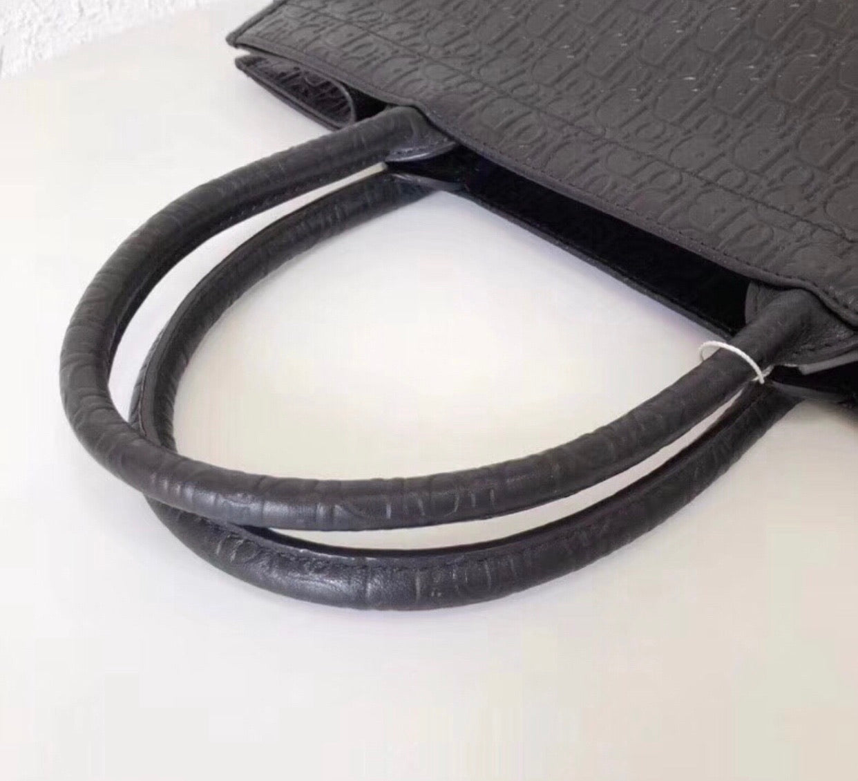 Leather Book Tote