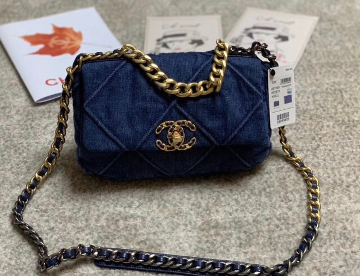 19 Denim Bag