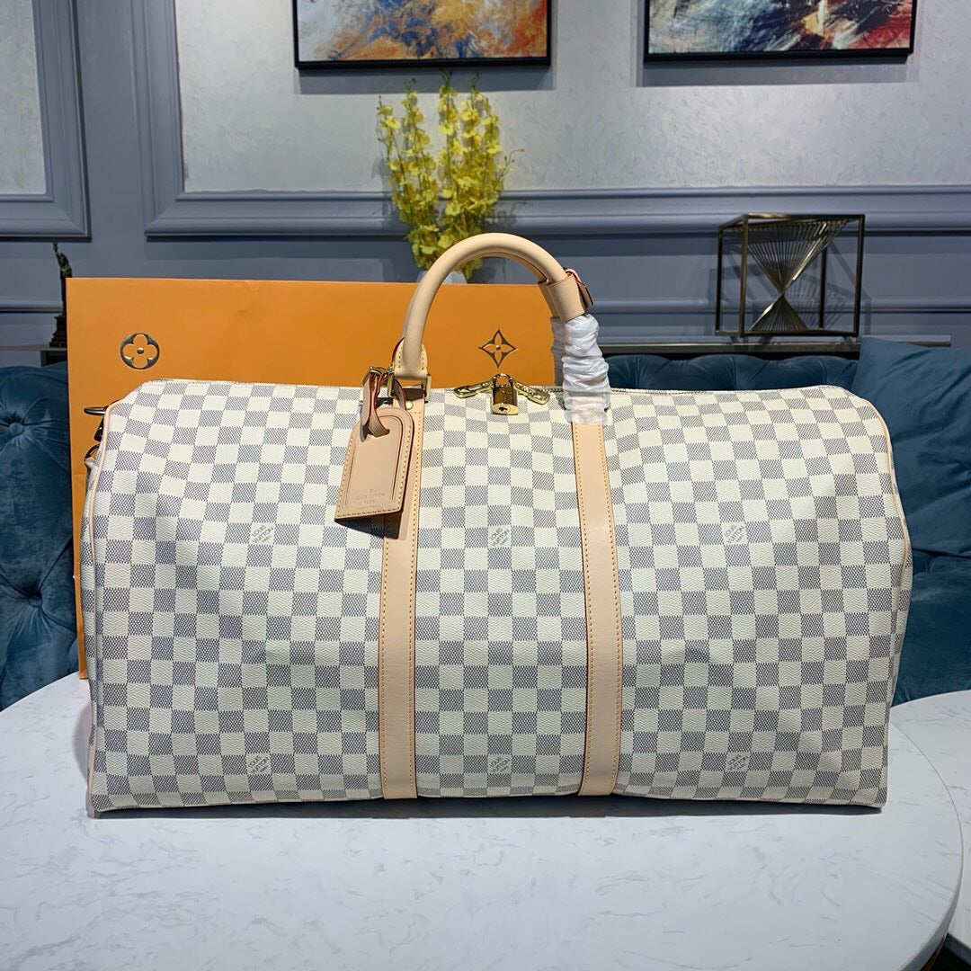 Keepall Damier Azur