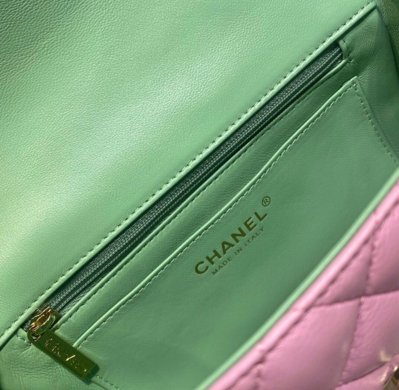 Mini Top Handle Flap Bag