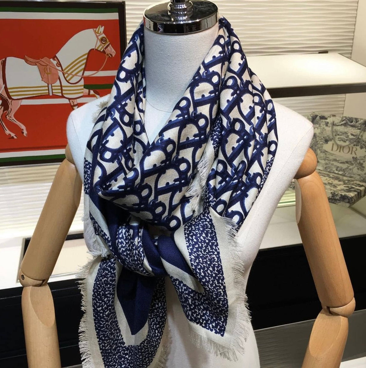 Oblique Shawl