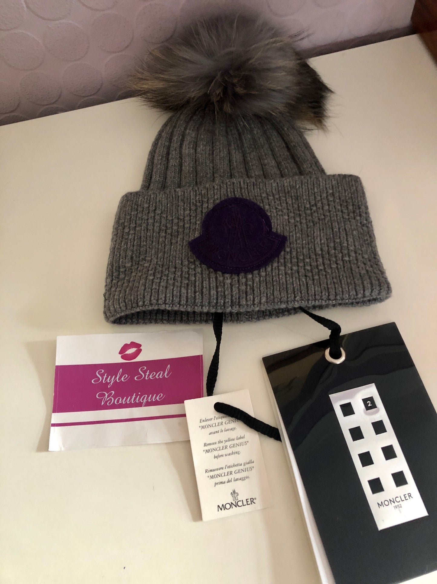 Fur Pom Hat