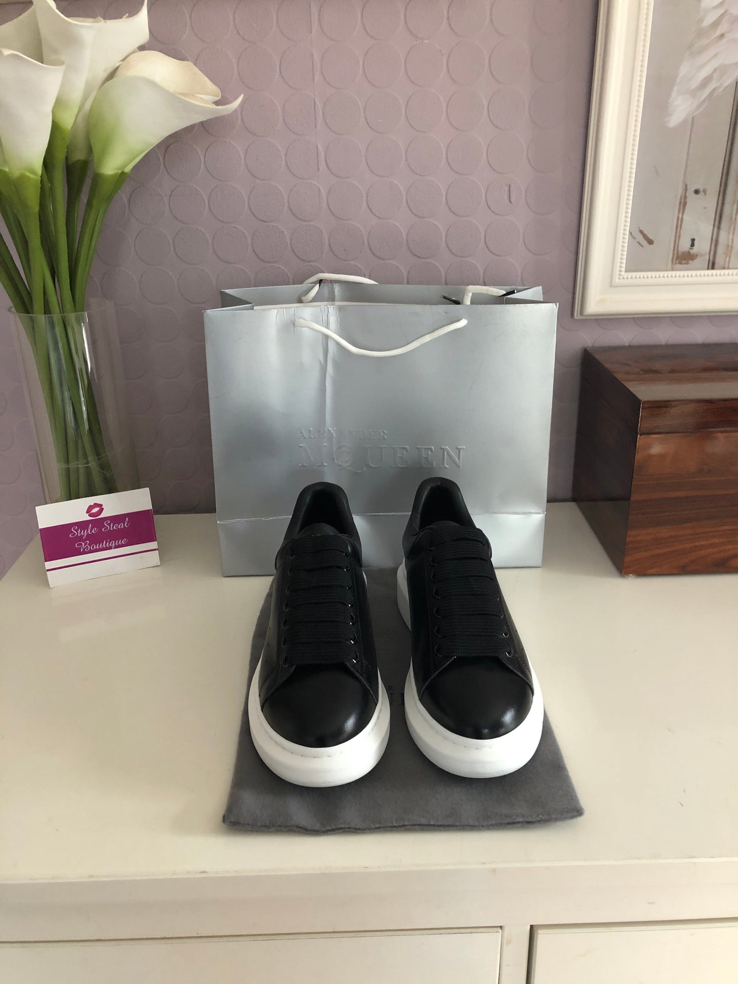 Oversized Sneaker Leather Ladies