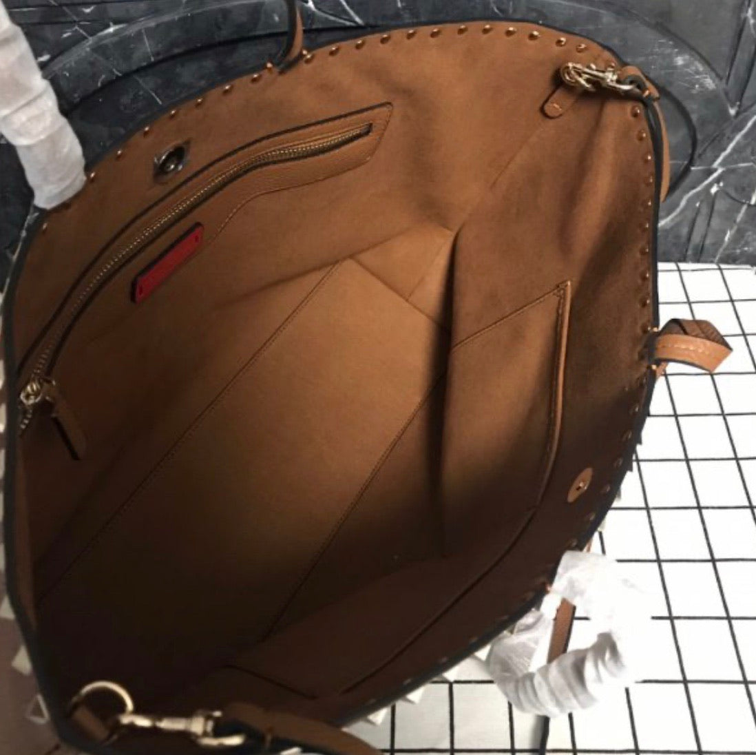 Rockstud Shopping Bag