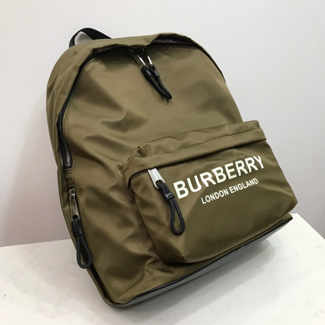 Logo Print Backpack