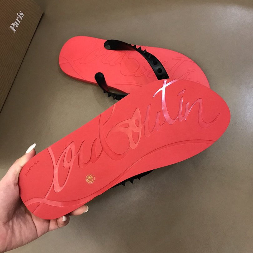 Loubi Flip Flops