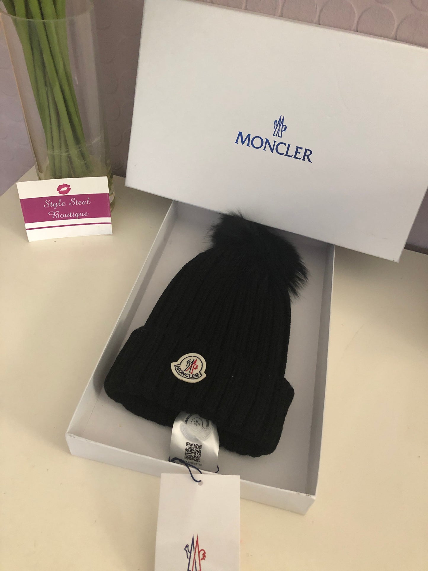 Fur Pom Hat