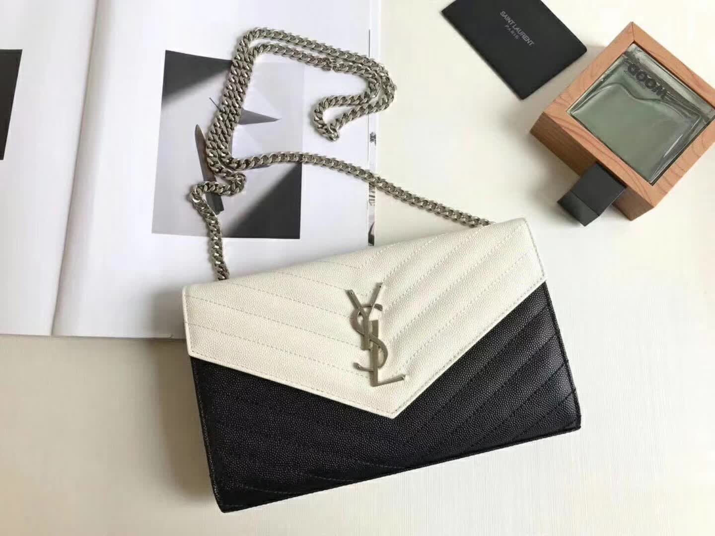 Monogram Chain Clutch