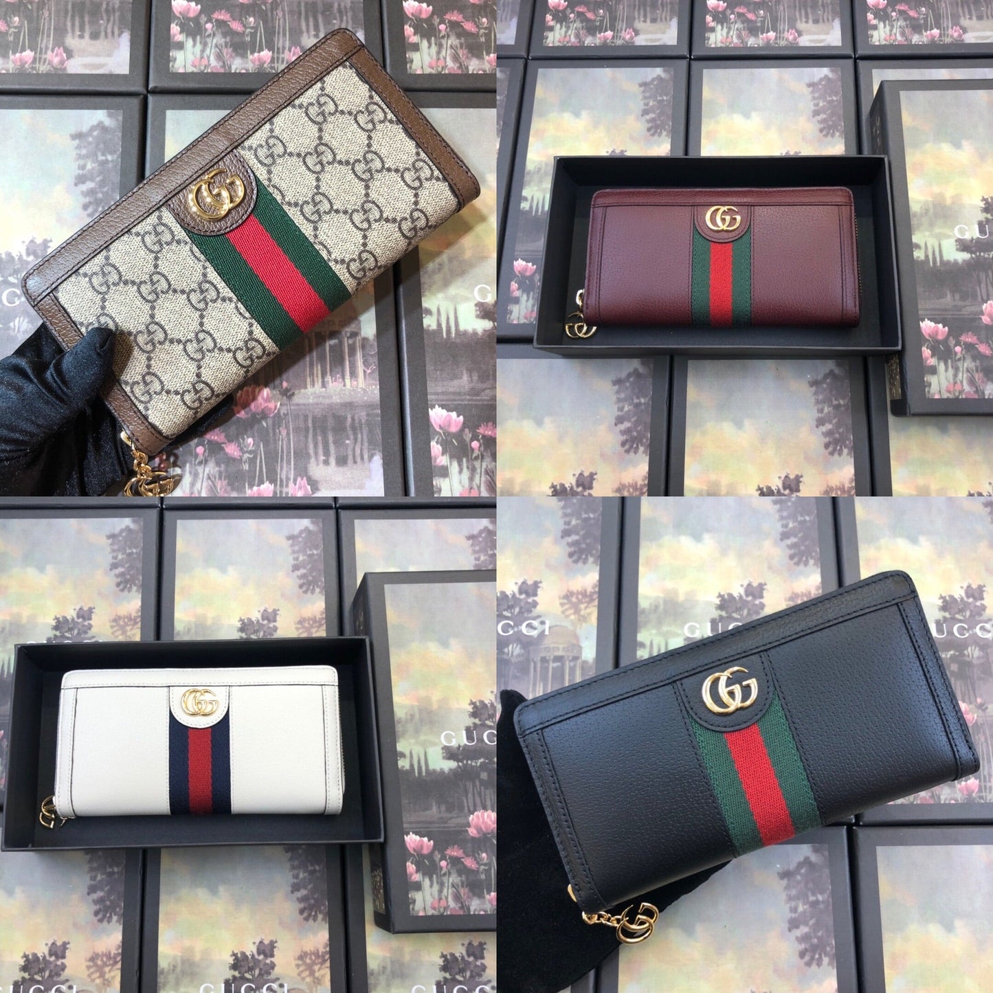 Ophidia Zip Wallet