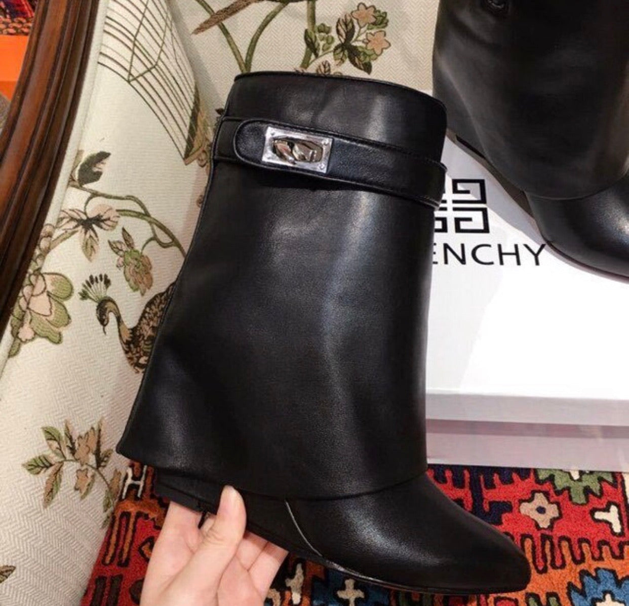 Shark Ankle Boots