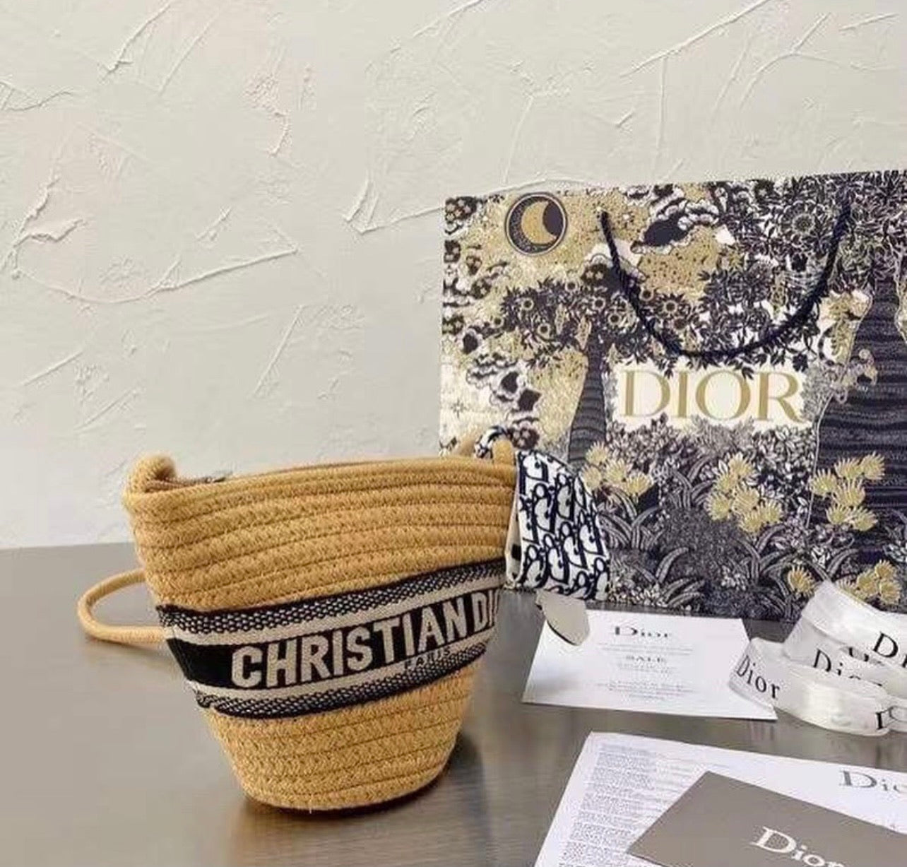 Wicker Shoulder Bag